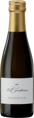 3,95 € Free Shipping | White Sparkling Wine Le Contesse Frizzante D.O.C. Prosecco Small Bottle 20 cl