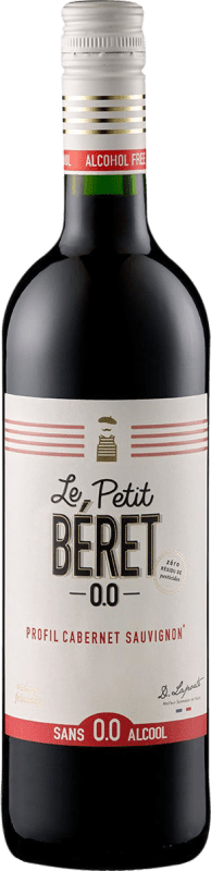 8,95 € | Красное вино Le Petit Béret Rouge Occitania Франция Cabernet Sauvignon, Nebbiolo 75 cl Без алкоголя