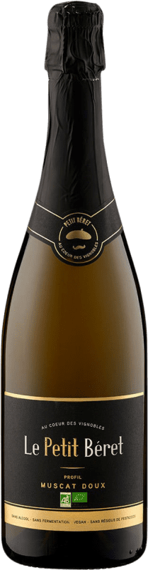 9,95 € | Blanc mousseux Le Petit Béret Sparkling Doux Occitania France Muscat 75 cl Sans Alcool