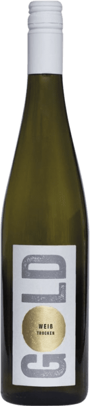 Бесплатная доставка | Белое игристое Leon Gold Gold Weiß сухой I.G. Baden Baden-Württemberg Германия Riesling, Müller-Thurgau, Muscat, Kerner 75 cl