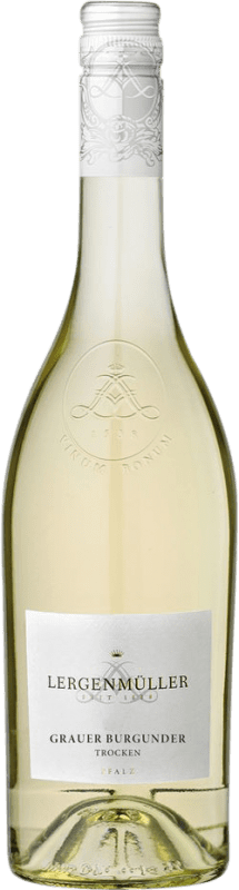 16,95 € Envío gratis | Vino blanco Lergenmüller Seco Q.b.A. Pfälz