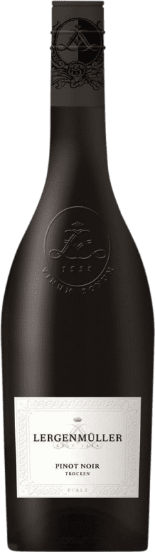 11,95 € Envío gratis | Vino tinto Lergenmüller Seco Q.b.A. Pfälz