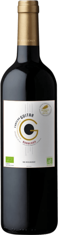 12,95 € Kostenloser Versand | Rotwein Les Coteaux d'Albret. Château Guitar A.O.C. Bordeaux