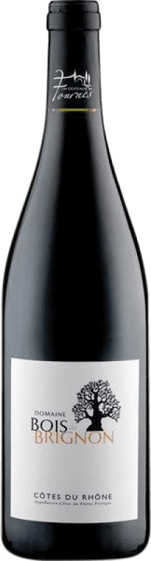 Free Shipping | Red wine Les Coteaux de Fournès Bois de Brignon A.O.C. Côtes du Rhône Rhône France Grenache, Nebbiolo, Cinsault 75 cl