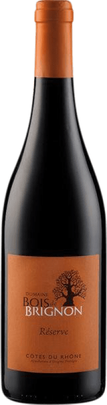 Free Shipping | Red Wine Les Coteaux de Fournès Bois de Brignon Reserve — Aged A.O.C. Côtes du Rhône Rhône France Syrah — Shiraz, Cariñena — Carignan 75 cl