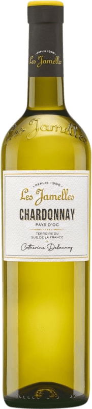 免费送货 | 白酒 Les Jamelles I.G.P. Vin de Pays d'Oc 朗格多克 - 鲁西荣 法国 Chardonnay 75 cl