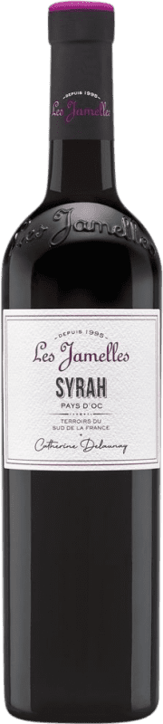 Free Shipping | Red wine Les Jamelles I.G.P. Vin de Pays d'Oc France Syrah 75 cl