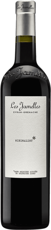 Бесплатная доставка | Красное вино Les Jamelles Syrah Grenache Minimalist I.G.P. Vin de Pays d'Oc Бордо Франция Syrah, Grenache 75 cl