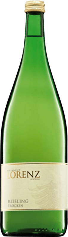 Бесплатная доставка | Белое вино Lorenz & Söhne Trocken — Сухое Q.b.A. Nahe Nahe Германия Riesling — Рислинг 1 L