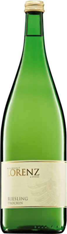 Envoi gratuit | Vin blanc Lorenz & Söhne Sec Q.b.A. Nahe Nahe Allemagne Riesling 1 L