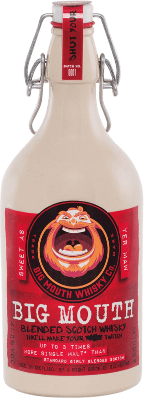 38,95 € Free Shipping | Blended Whisky The Lost Big Mouth Medium Bottle 50 cl