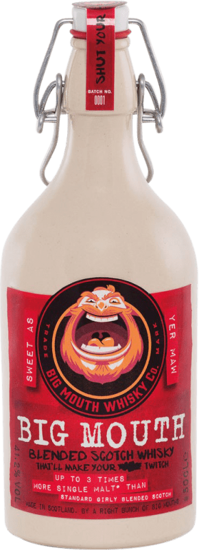 42,95 € Kostenloser Versand | Whiskey Blended The Lost Big Mouth Medium Flasche 50 cl