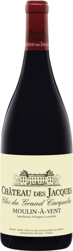 Spedizione Gratuita | Vino Rosso Louis Jadot Château des Jacques Clos du Grand Carquelin A.O.C. Moulin à Vent Beaujolais Francia Gamay Bottiglia Magnum 1,5 L