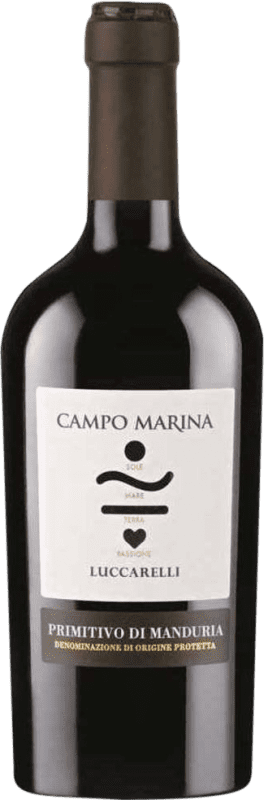 24,95 € 免费送货 | 红酒 Luccarelli Campo Marina D.O.C. Primitivo di Manduria