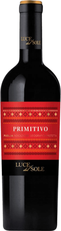 Free Shipping | Red wine Luce del Sole I.G.T. Puglia Puglia Italy Primitivo 75 cl