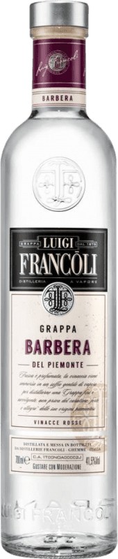 Бесплатная доставка | Граппа Luigi Francoli D.O.C. Piedmont Италия Barbera 70 cl