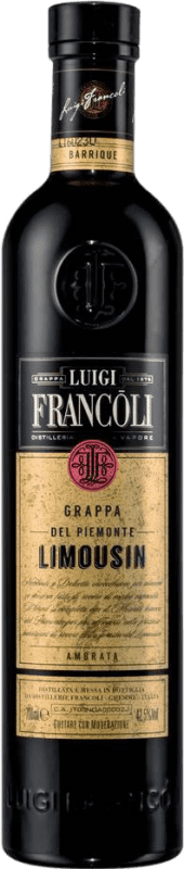 Envio grátis | Aguardente Grappa Luigi Francoli Barrique del Limousin Itália 70 cl