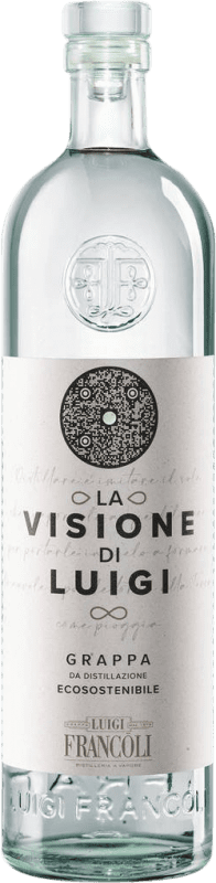 Envio grátis | Aguardente Grappa Luigi Francoli La Visione Itália 70 cl