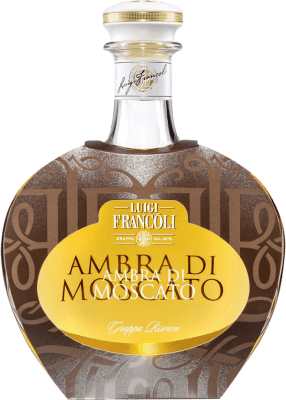 Aguardente Grappa Luigi Francoli Ambra Mascate Reserva 70 cl