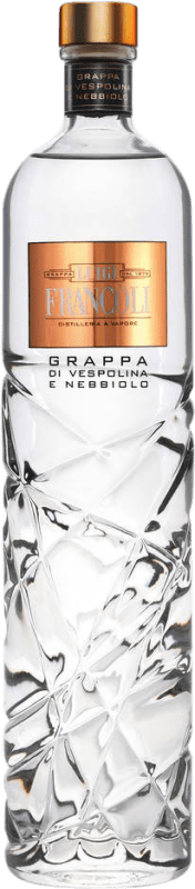 Envío gratis | Grappa Luigi Francoli Sorsi di Luce Italia Nebbiolo, Vespolina 70 cl