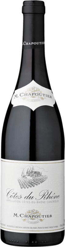 17,95 € Бесплатная доставка | Красное вино Michel Chapoutier A.O.C. Côtes du Rhône