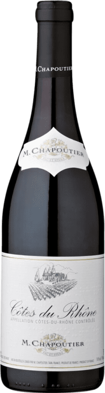 Spedizione Gratuita | Vino Rosso Michel Chapoutier A.O.C. Côtes du Rhône Rhône Francia Garnacha — Grenache, Nebbiolo 75 cl