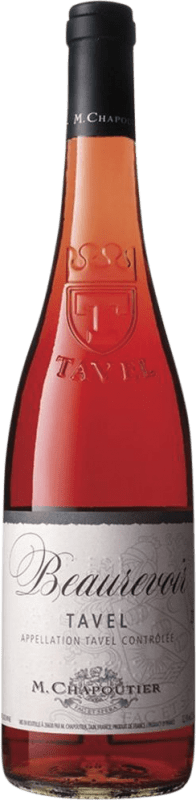 17,95 € | Vino Rosado Michel Chapoutier Beaurevoir A.O.C. Tavel Francia Syrah, Garnacha, Mourvèdre, Cinsault, Bourboulenc, Clairette 75 cl