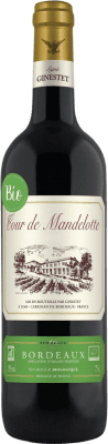 Ginestet Cour de Mandelotte Bordeaux 75 cl アルコールなし