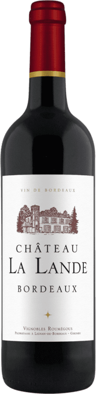 Free Shipping | Red wine Ginestet Château la Lande A.O.C. Bordeaux Bordeaux France 75 cl