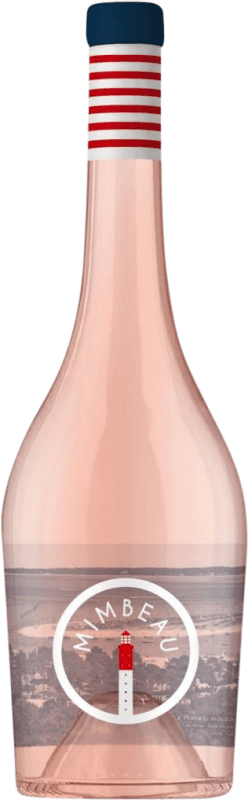 Бесплатная доставка | Розовое вино Ginestet Mimbeau Atlantique Rosé Франция 75 cl