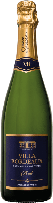 18,95 € | Белое игристое Maison Le Star брют A.O.C. Crémant de Bordeaux Бордо Франция Cabernet Franc, Sémillon, Muscadelle 75 cl Без алкоголя