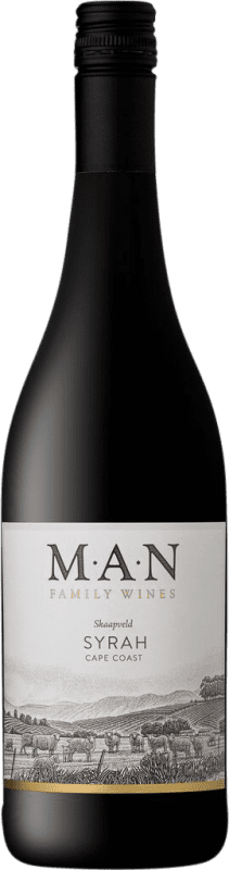 7,95 € | Красное вино MAN Skaapveld Shiraz Южная Африка Syrah, Grenache Tintorera, Mourvèdre 75 cl