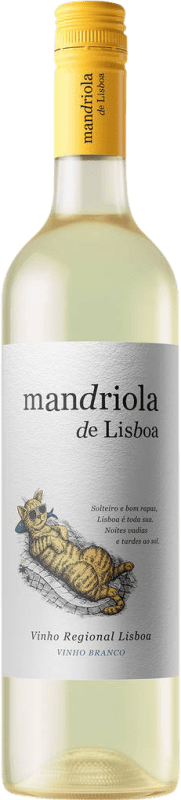 Бесплатная доставка | Белое вино Mandriola de Lisboa Branco I.G. Vinho Regional de Lisboa Lisboa Португалия Rabigato, Muscat 75 cl