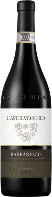 Бесплатная доставка | Красное вино Re Manfredi Castelvecchio D.O.C.G. Barbaresco Пьемонте Италия Nebbiolo 75 cl