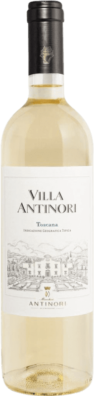 6,95 € Бесплатная доставка | Белое вино Marchesi Antinori I.G.T. Toscana Полубутылка 37 cl