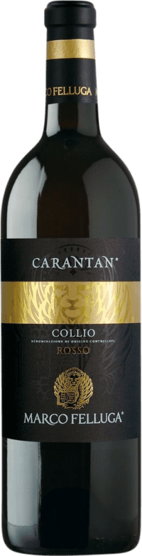 43,95 € | Red wine Marco Felluga Carantan Rosso D.O.C. Collio Goriziano-Collio Italy Merlot, Cabernet Sauvignon, Cabernet Franc 75 cl