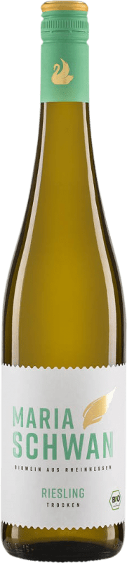 Бесплатная доставка | Белое вино Maria Schwan Q.b.A. Rheinhessen Rheinhessen Германия Riesling Органический 75 cl