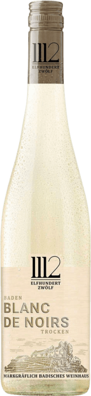 Envio grátis | Vinho Branco Markgraf von Baden Elfhundertzwölf 1112 I.G. Baden Baden Alemanha Pinot Noir, Nebbiolo 75 cl
