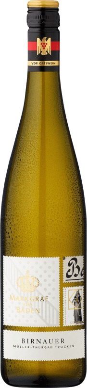 Spedizione Gratuita | Vino Bianco Markgraf von Baden Brinauer Secco Baden Germania Müller-Thurgau 75 cl Spedizione Gratuita | Vino Bianco Markgraf von Baden Brinauer Secco Baden Germania Müller-Thurgau 75 cl