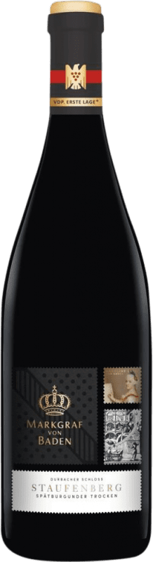 Envoi gratuit | Vin rouge Markgraf von Baden Durbacher Schloss Staufenberg Sec V.D.P. Erste Lage Baden Allemagne Pinot Noir 75 cl