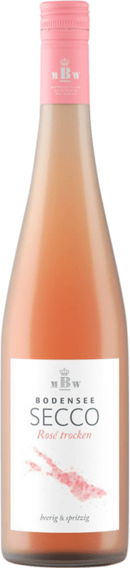 Бесплатная доставка | Розовое вино Markgraf von Baden Trocken — Сухое Rosé — Розе I.G. Baden Baden Германия 75 cl Без алкоголя
