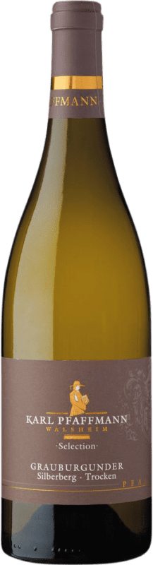 免费送货 | 白酒 Markus Pfaffmann Walsheimer Silberberg 干 Q.b.A. Pfälz 普法尔茨 德国 Pinot Grey 75 cl