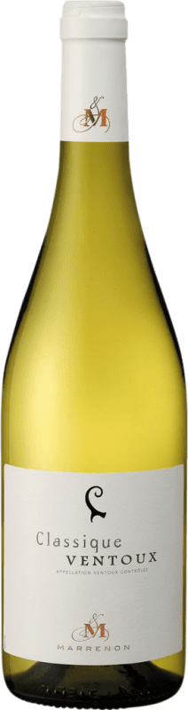 8,95 € | Vin Blanc Marrenon Classique A.O.C. Côtes du Ventoux Rhône France Garnacha — Grenache, Roussanne, Clairette 75 cl