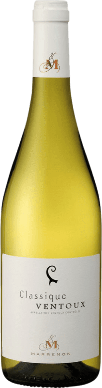 Envoi gratuit | Vin blanc Marrenon Classique Blanc A.O.C. Côtes du Ventoux Rhône France Grenache Blanc, Roussanne, Clairette Blanche 75 cl