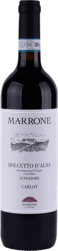 16,95 € | Красное вино Marrone Carlot D.O.C.G. Dolcetto d'Alba Италия Dolcetto — Дольчетто 75 cl
