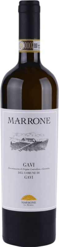 Бесплатная доставка | Белое вино Marrone D.O.C.G. Cortese di Gavi Пьемонте Италия Cortese 75 cl