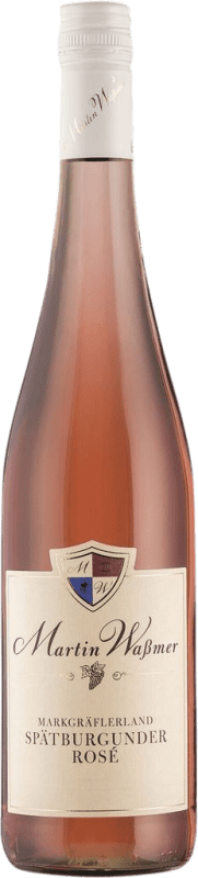 Kostenloser Versand | Roséwein Martin Waßmer Kabinett Rosé Halbtrocken Halbsüß I.G. Baden Baden Deutschland Spätburgunder 75 cl