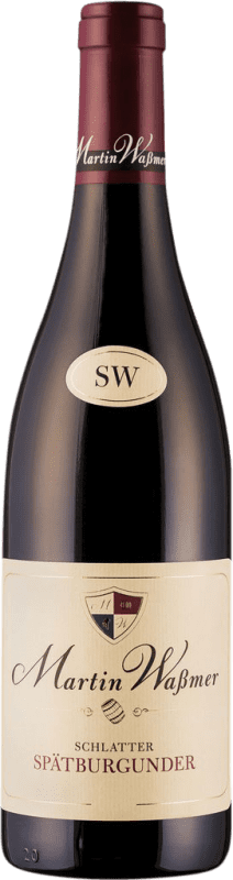 Бесплатная доставка | Красное вино Martin Waßmer Schlatter сухой I.G. Baden Baden Германия Pinot Black 75 cl