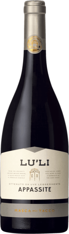 Envoi gratuit | Vin rouge Masca del Tacco Lu'Li Appassite Rosso I.G.T. Puglia Pouilles Italie Nebbiolo, Negroamaro, Cabernet 75 cl