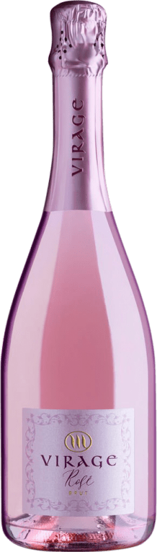 Envio grátis | Espumante rosé Masottina Virage Metodo Italiano Spumante Rosé Brut D.O.C. Prosecco Friuli-Venezia Giulia Itália Glera 75 cl